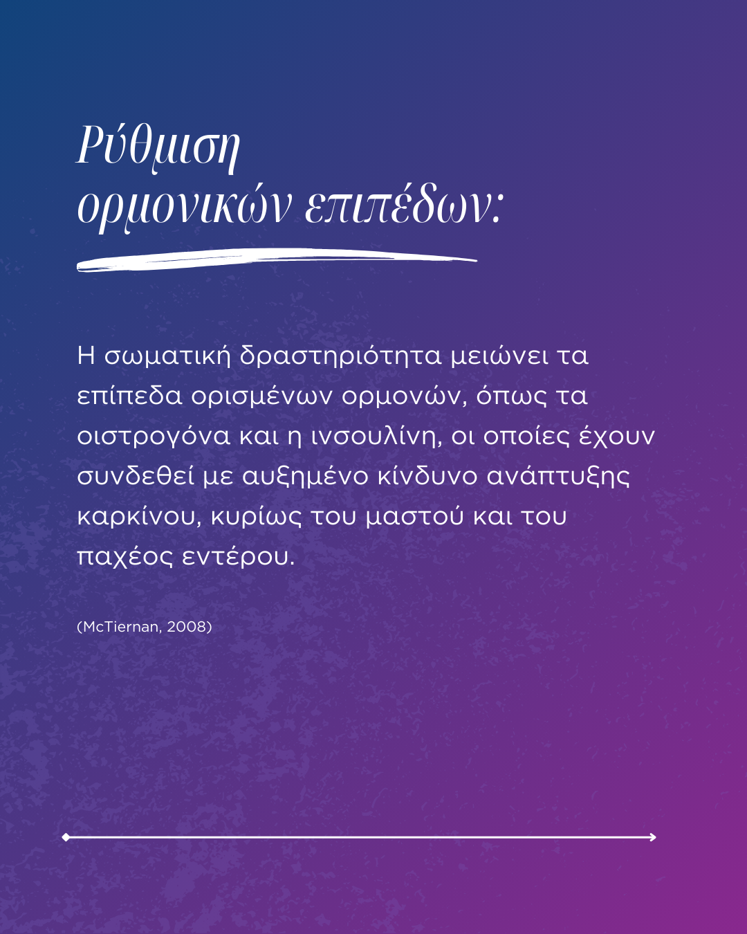 Πως συμβάλλει η άσκηση στην πρόληψη του καρκίνου;
